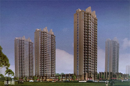 视野开阔恒大翡翠华庭精装未住送车位户型方正随时看房